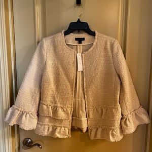 Ann Taylor Ivory Blazer